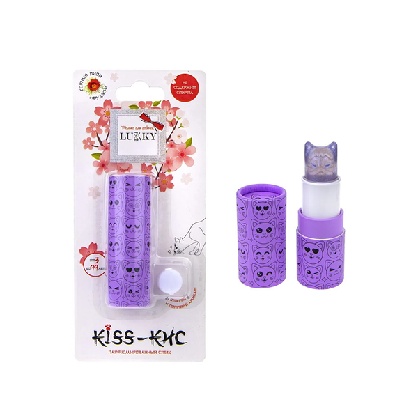 Парфюмированный стик Lukky Kiss-Кис Горный Пион 5 г