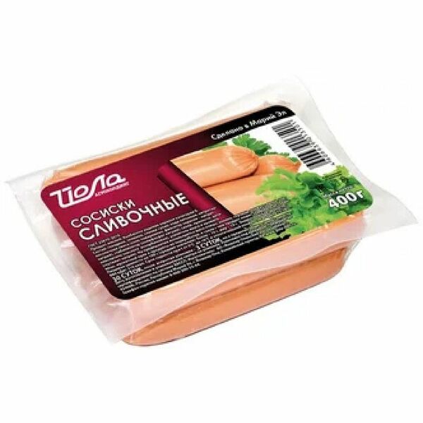 Сосиски ЙОЛА Сливочные