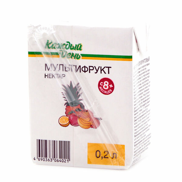 Нектар Каждый день Мультифрукт с 8 мес.
