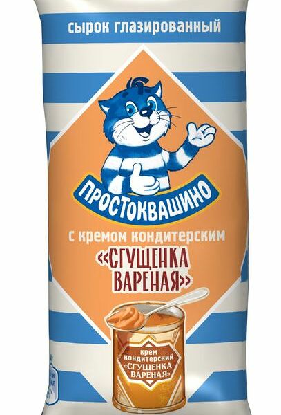 Сырок Глазированный Простоквашино 23% Вареная Сгущенка