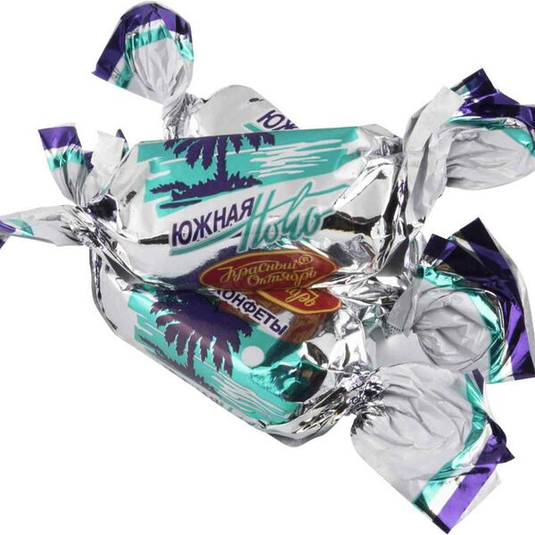 Конфеты фруктово-желейные Южная ночь Красный Октябрь