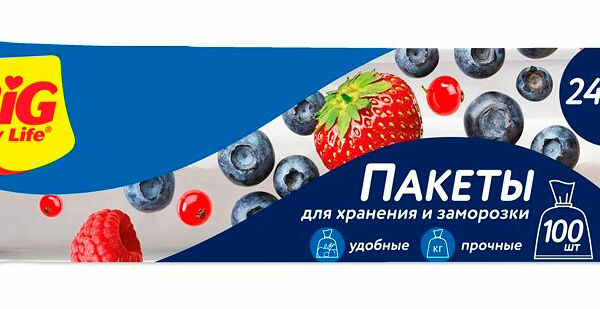 Пакеты для хранения Big City Life, 100 шт