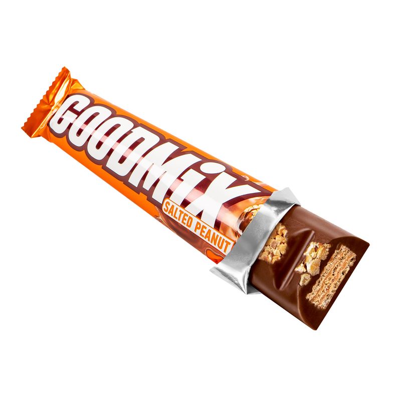 

Батончик Goodmix Соленый арахис 46 г