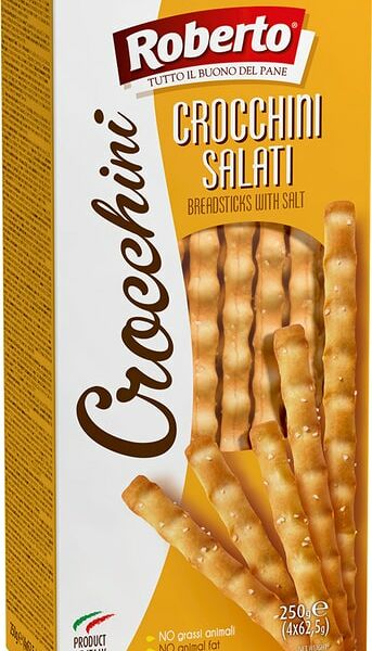 Хлебные палочки Roberto Гриссини Кроккини соленые 250г