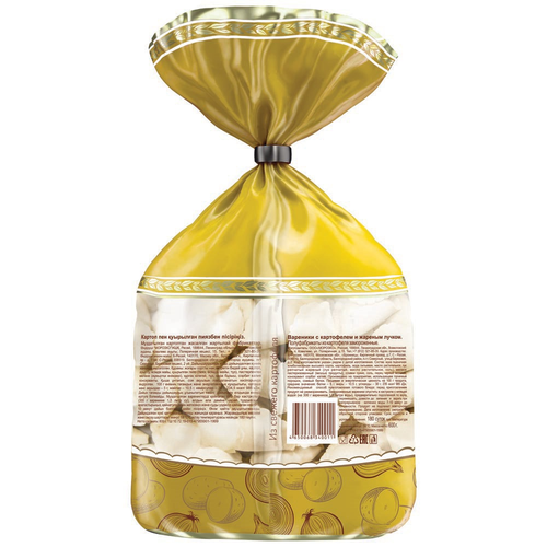 

Вареники Цезарь с картофелем и жареным лучком 600 г