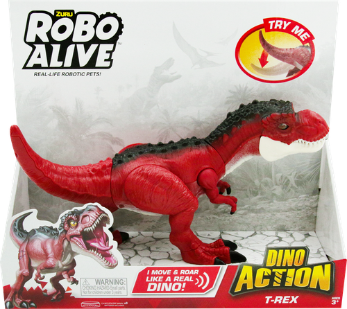 

Игрушка ROBO ALIVE Тирекс, со звуковыми эффектами, Арт. 7171-S001