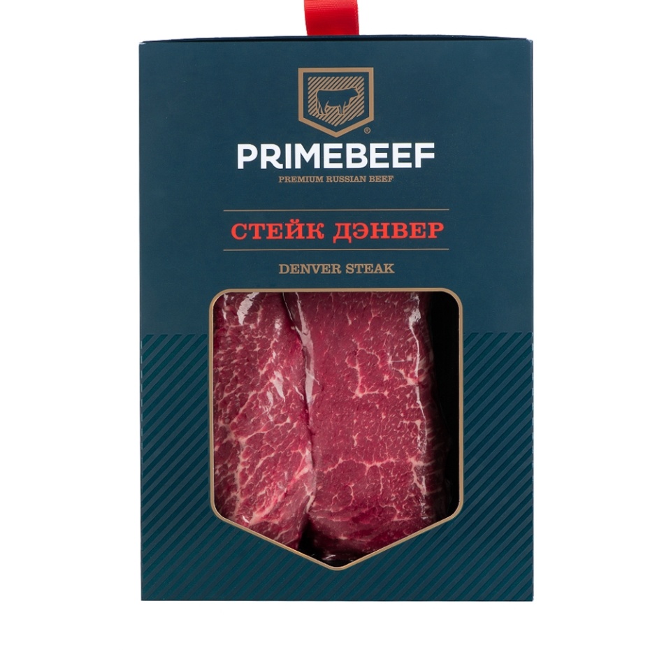 

Стейк Primebeef Дэнвер из говядины зернового откорма, 400г