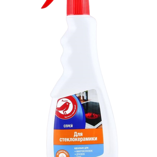 Чистящее средство АШАН Красная птица для стеклокерамических плит, 500 мл