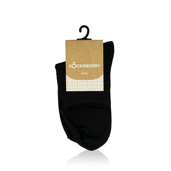 Детские носки Socksberry KS-0030 укороченные Черный р.20