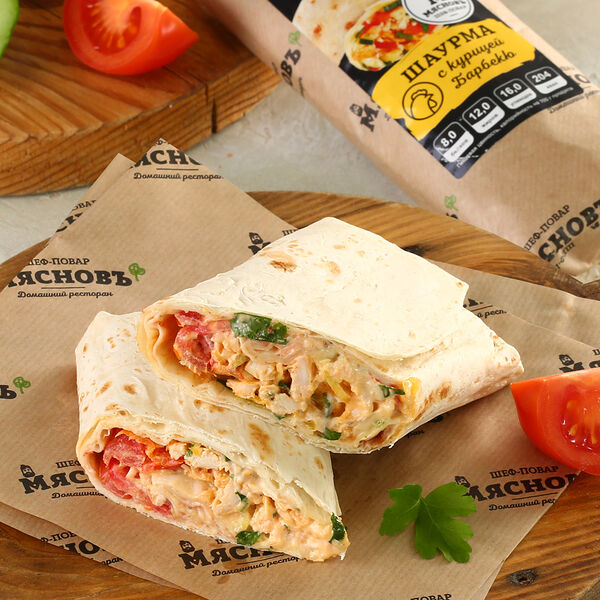 Шаурма с курицей МясновЪ Шеф-повар