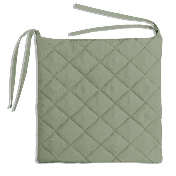 Подушка на стул, 40х40 см, серый