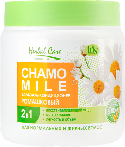 Бальзам-кондиционер для волос HERBAL CARE Ромашковый, 500мл