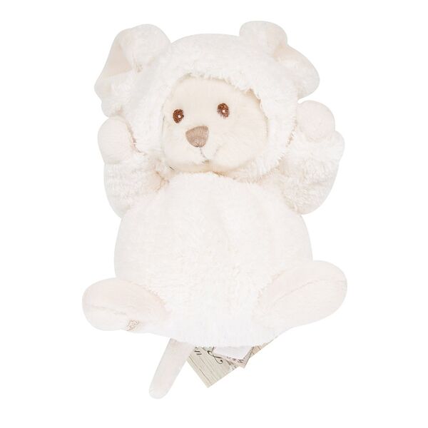 Игрушка мягкая Barbara Bukowski Ziggy Mouse белая, 15 см