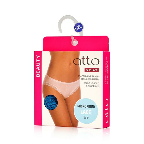 Женские трусы Atto Lace slip Изумрудный, L/XL