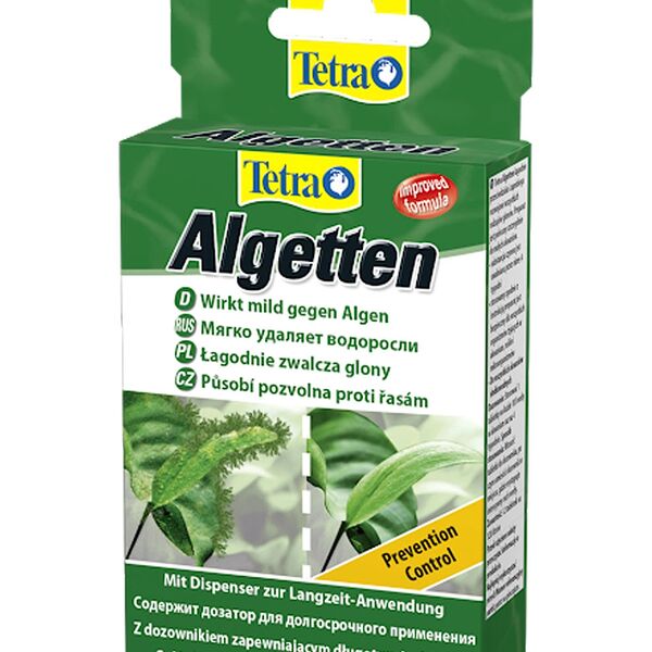 Средство профилактическое Tetra Algetten против водорослей 12 таб.