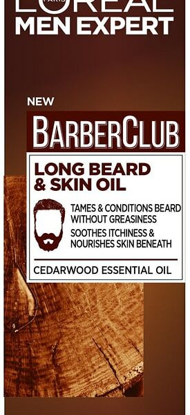 Масло для длинной бороды Loreal Paris Men Expert Barber Club 30мл