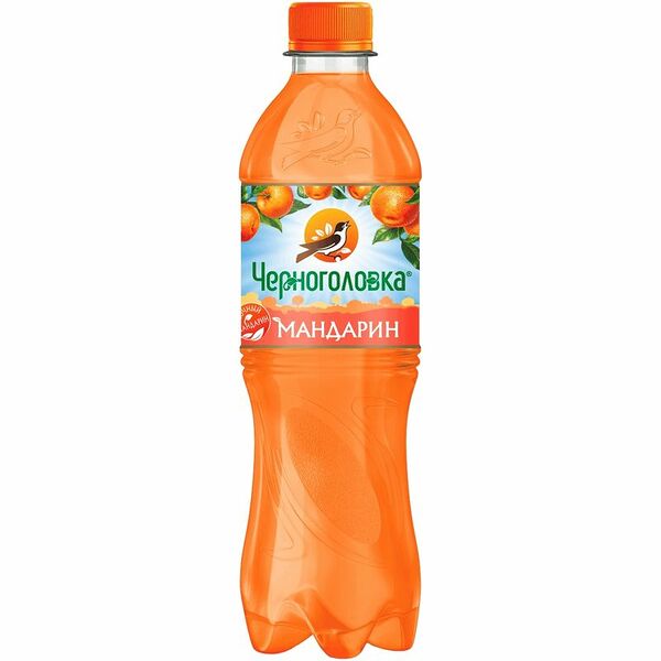Лимонад газированный Черноголовка Мандарин 500мл