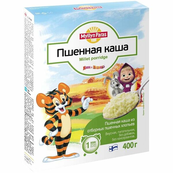 Каша пшенная Myllyn Paras, 400г