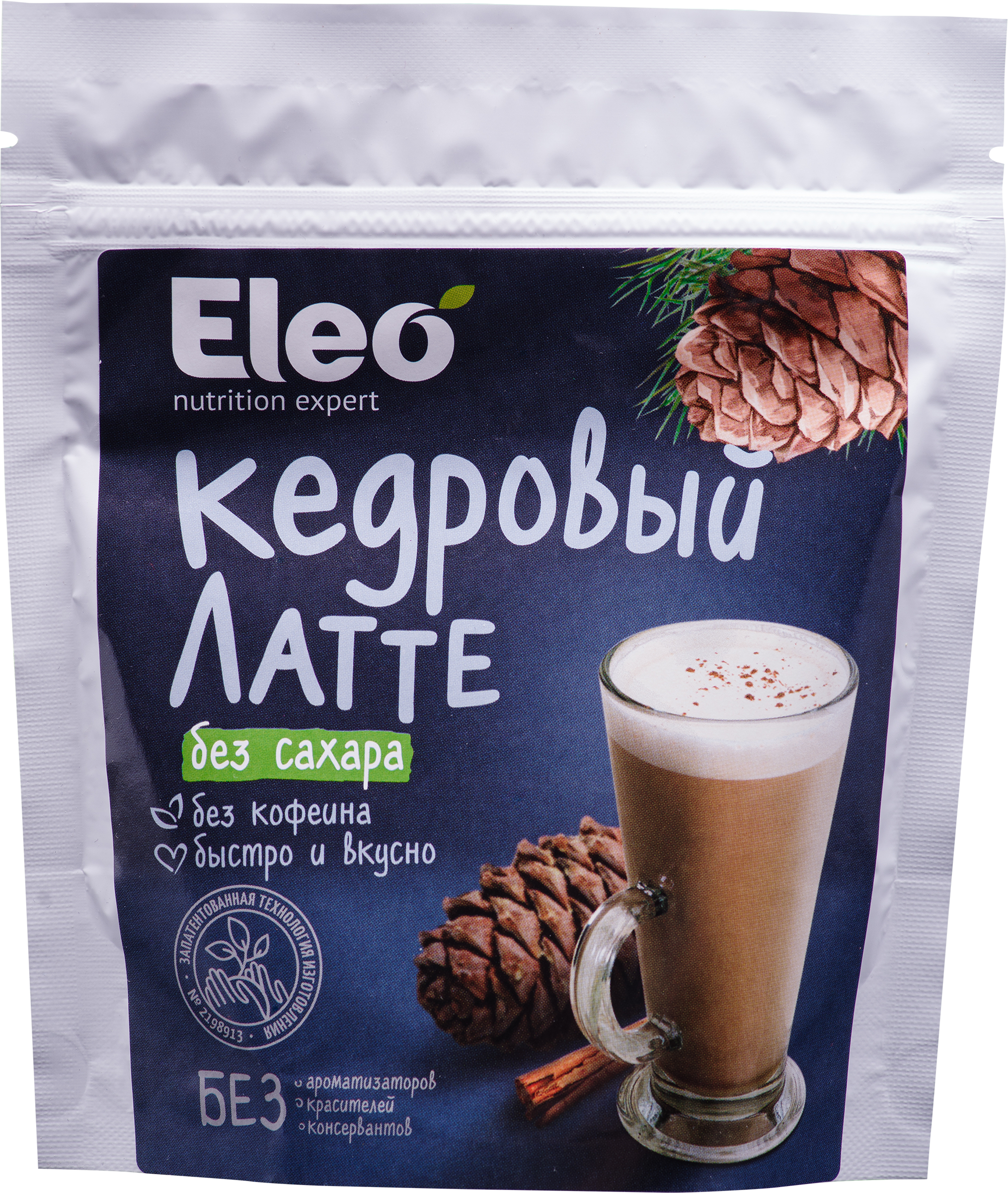 

Напиток ELEO Кедровый Латте, без сахара 150г