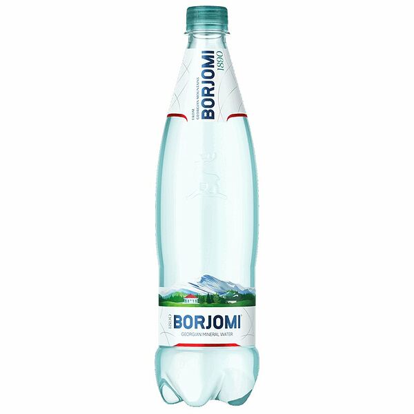Вода минеральная Borjomi газированная 750 мл