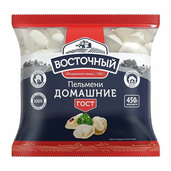 Пельмени Восточный Домашние 450г