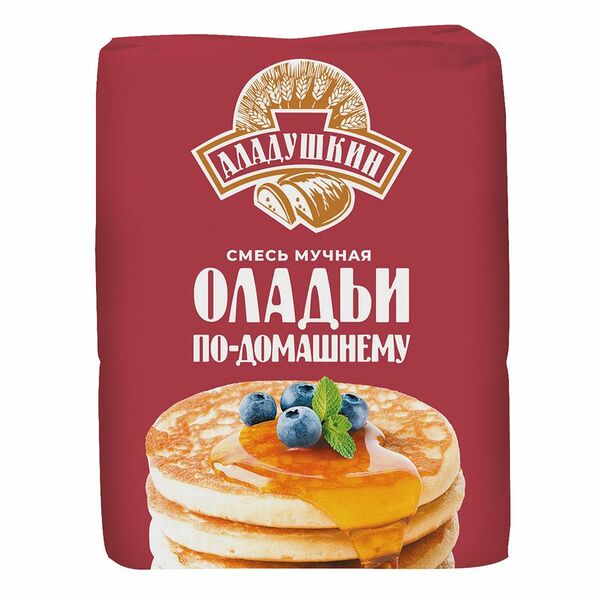 Смесь для выпечки Аладушкин Оладьи по-домашнему, 800г