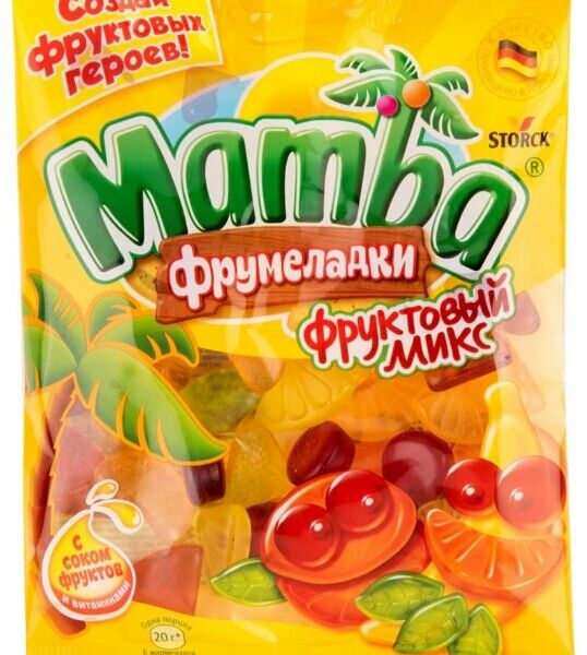Жевательный мармелад Mamba Фрумеладки и фрукты