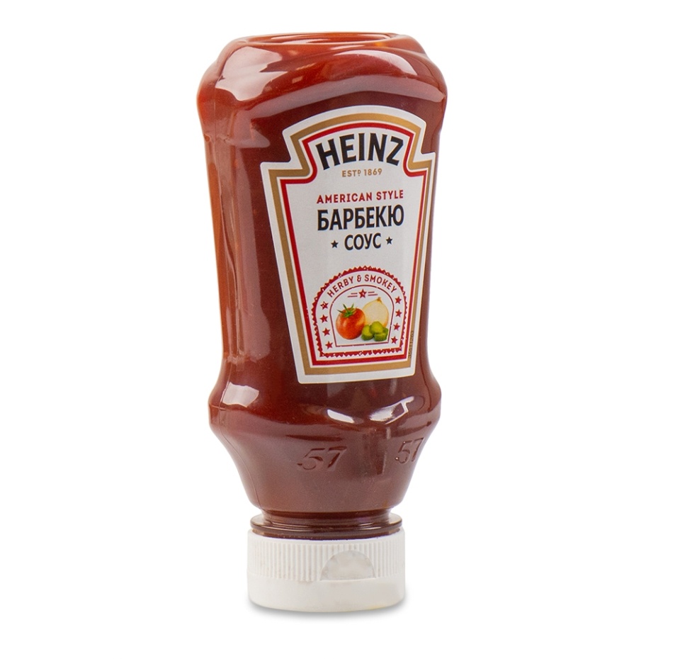 

Соус Heinz барбекю 220 мл top-down