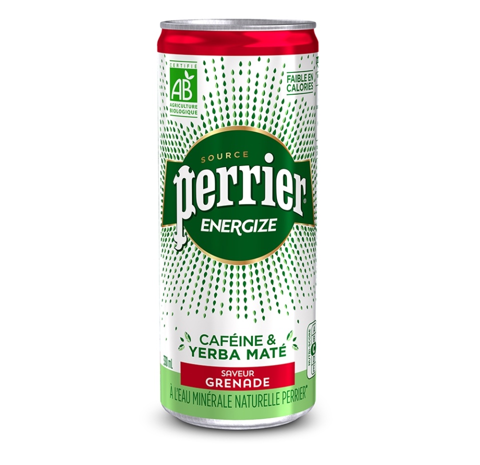 

Напиток тонизирующий Perrier Energize газированный со вкусом граната 0.33 л, Франция