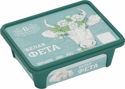 Сыр мягкий Беловежские Сыры Фета белая 40% 250 г