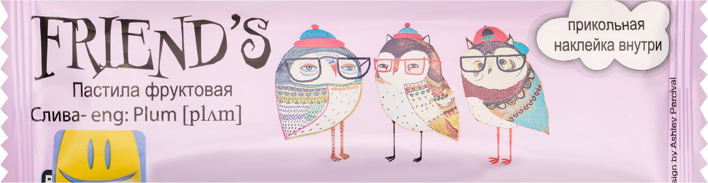 

Пастила фруктовая FRIEND'S Яблоко и слива