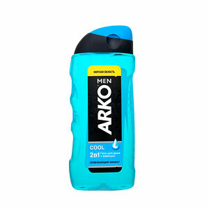 Гель для душа+Шампунь ARKO Cool 2в1 Освежащий Эффект 260 мл