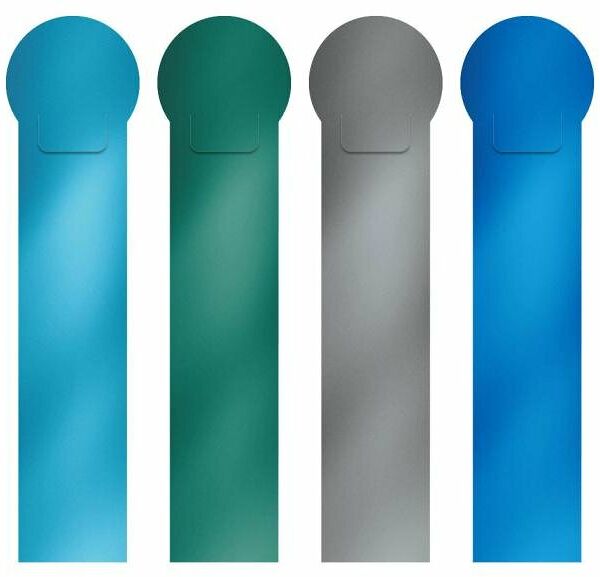 Набор закладок ErichKrause пластиковые, 4 шт