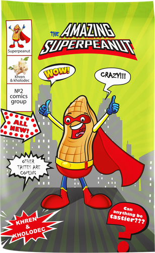 

Арахис Лента The Amazing Superpeanut, в хрустящей корочке со вкусом холодца и хрена