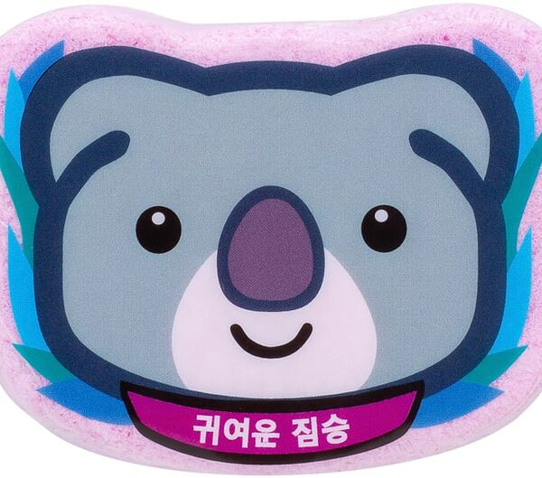 Соль шипучая для ванн Laboratory Katrin Милая коала с экстрактом жемчуга и молочными протеинами 130г