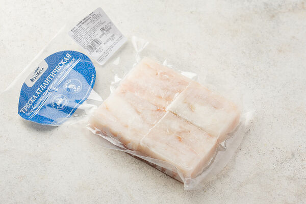 Треска филе порционное замороженное