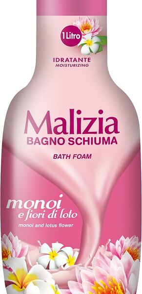 Пена для ванны Malizia Monoi e fioro di loto 1000мл