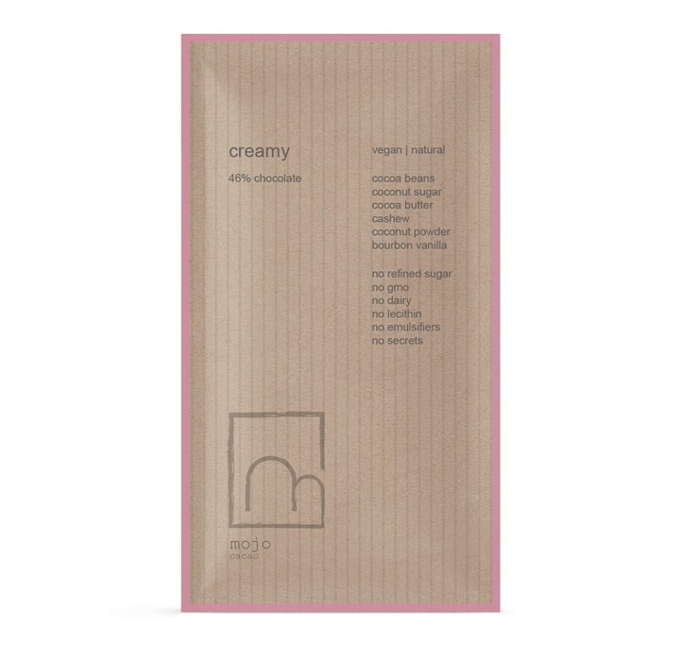 

Молочный шоколад Mojo Cacao, 46% Creamy 20 г