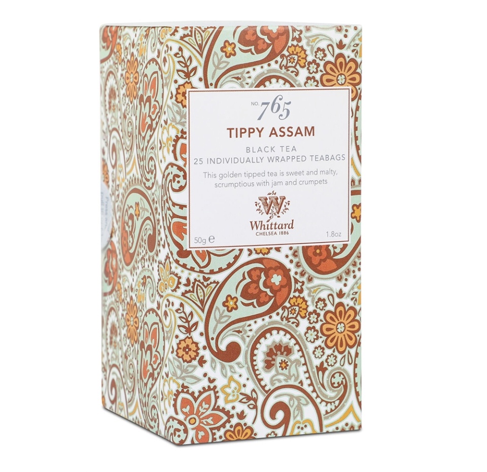 

Чай черный Whittard of Chelsea Tippy Assam пакетики 25 шт. х 2 г