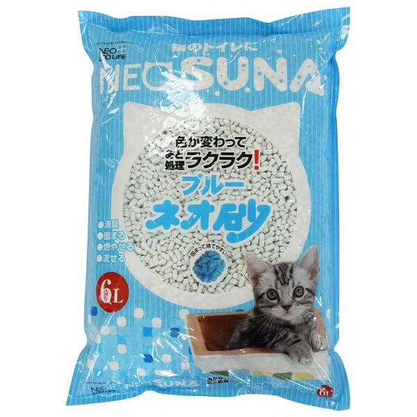 Наполнитель для кошачьего туалета NEO LOO LIFE Комкующийся с цветовым индикатором 6л (упаковка - 4 шт)