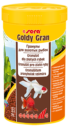 Корм для золотых рыбок Goldy Gran Sera гранулы