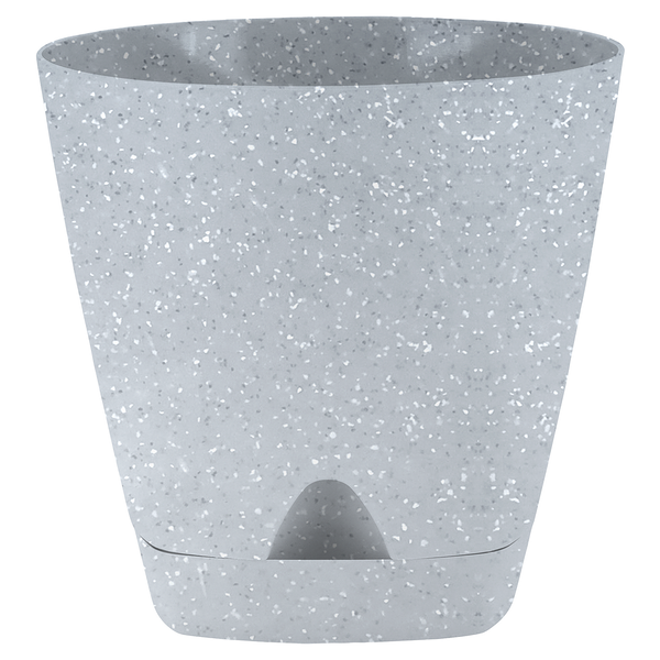 Горшок д/цветов InGreen Amsterdam D140мм 1,35л с прикорневым поливом светлый камень