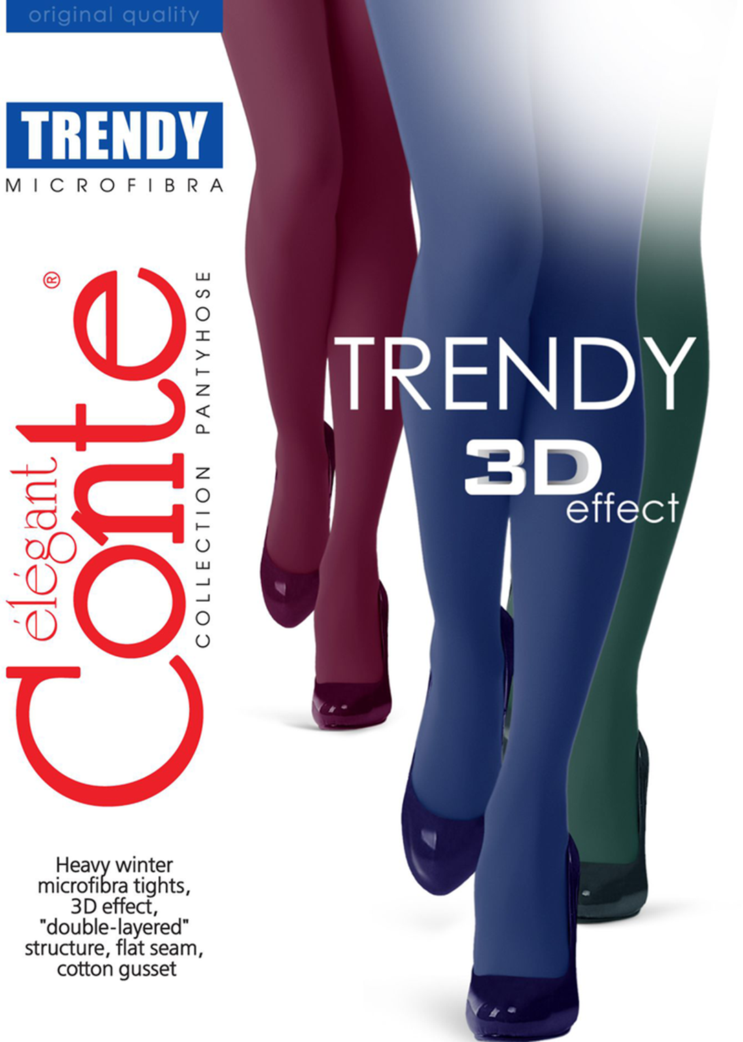 

Колготки TRENDY 150 verde размер 2 ТМ Conte Elegant (Конте Элегант)