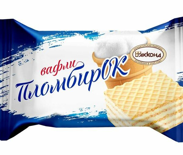 Вафли Акконд с уваренным сгущённым молоком