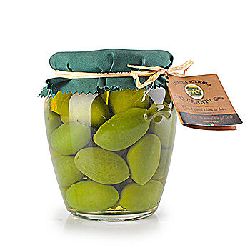 Оливки  зеленые Mario Brandi в рассоле