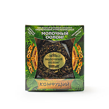 Чай зеленый Конфуций Молочный оолонг 65 г, Россия