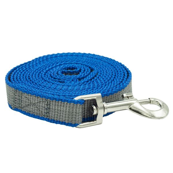 Каскад поводок капроновый усиленный 25 мм х 5 м., Синий