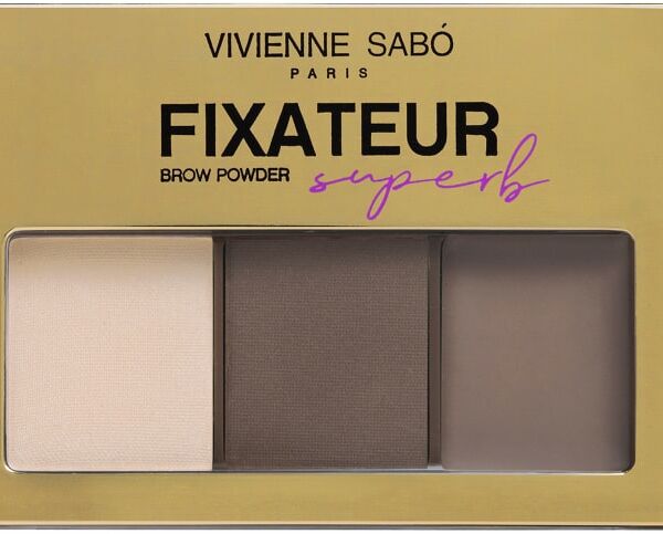Набор для бровей Vivienne Sabo Fixateur Superb Тон 01