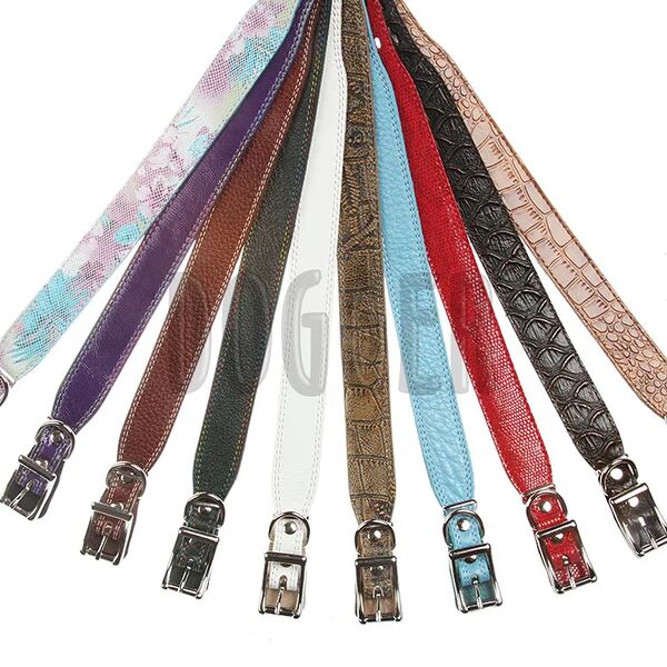 Ошейник для собак средних пород расширенный цвета в ассортименте 50x2 см