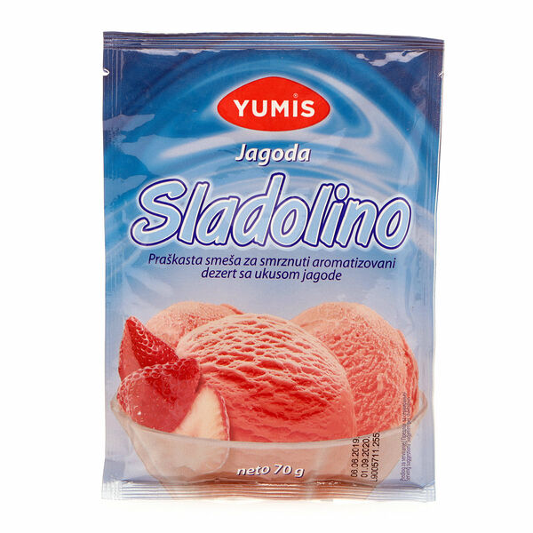 Смесь для приготовления мороженого со вкусом клубники TM Yumis (Юмис)